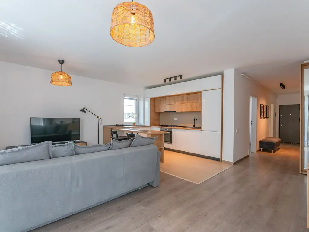 Apartament Alpha Arena: 62 mp utili + 28 mp terasă | Parcare inclusă