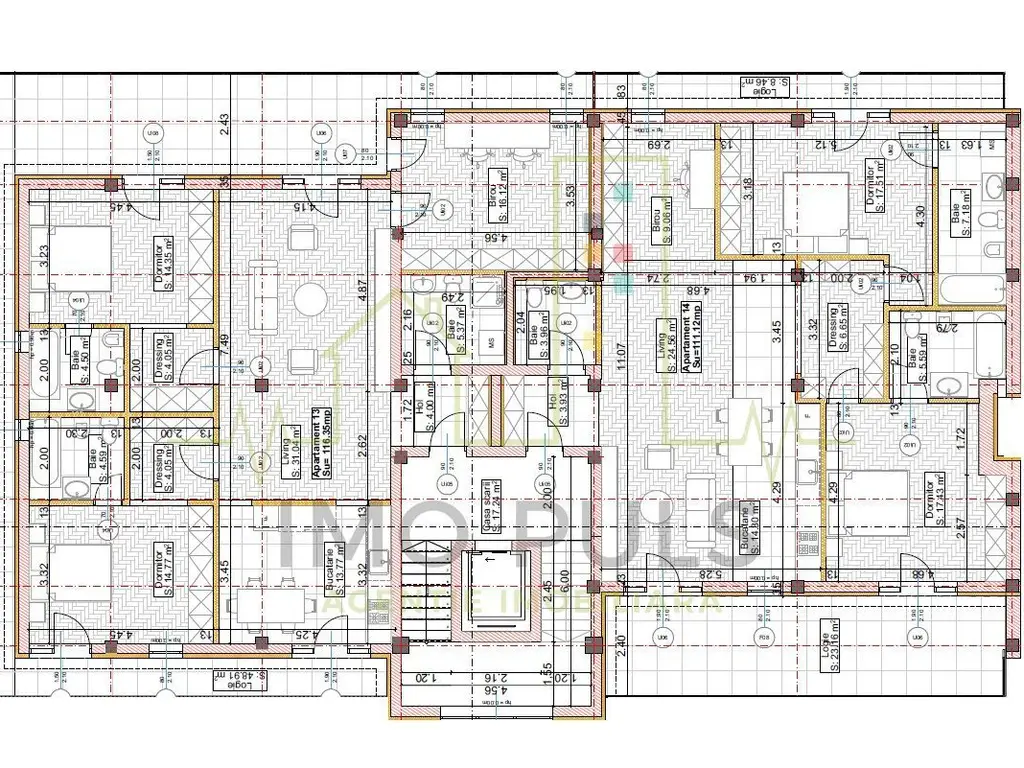 4 Camere. Penthouse. Girocului - Esso. Lift