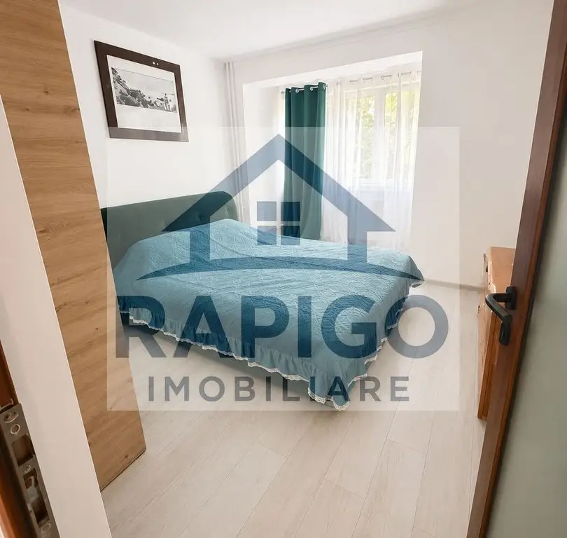 Apartament spațios 3 cam, complet renovat, mobilat – disponibil 01.07.