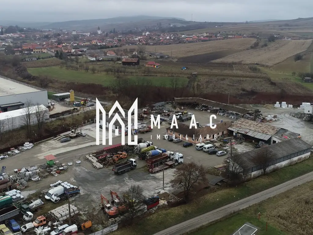 Teren industrial I 18100 mp I St. Betoane I Hale I Agnita