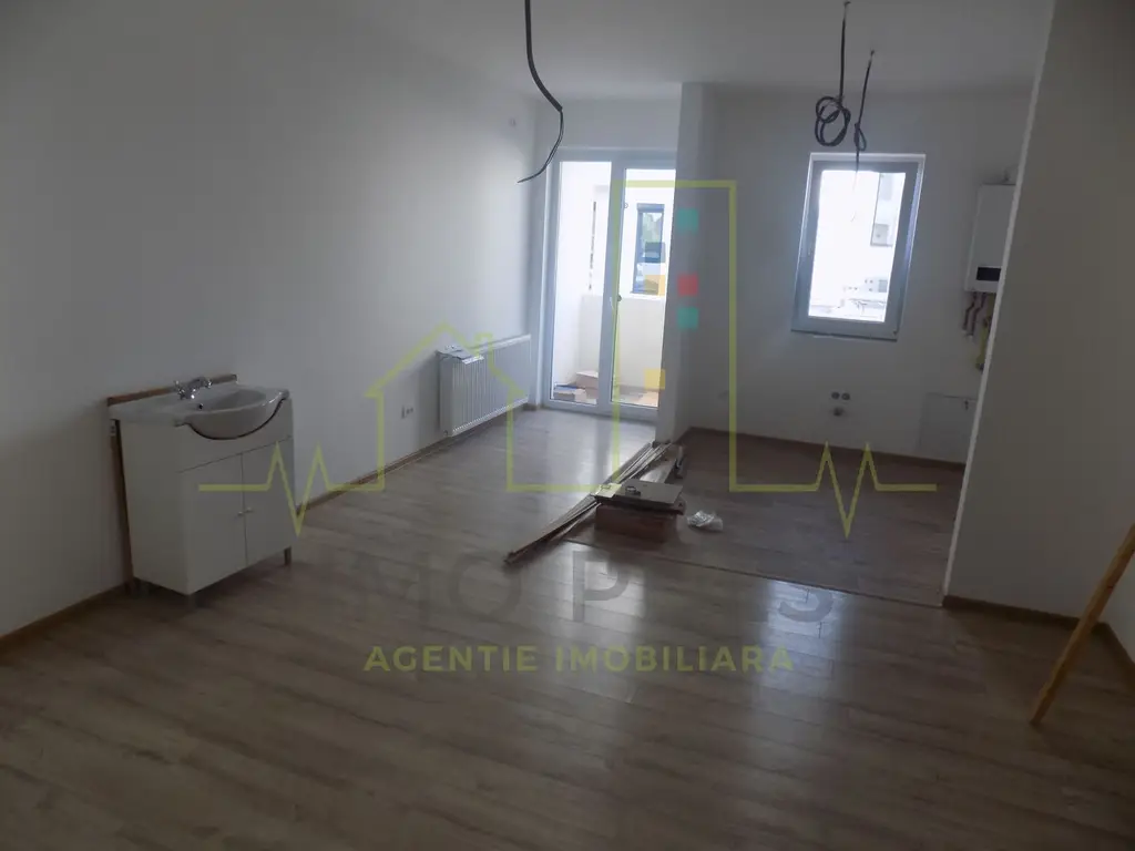 Apartament cu 1 Camera in Bloc nou. Finisajele sunt la alegerea cumparatorului.