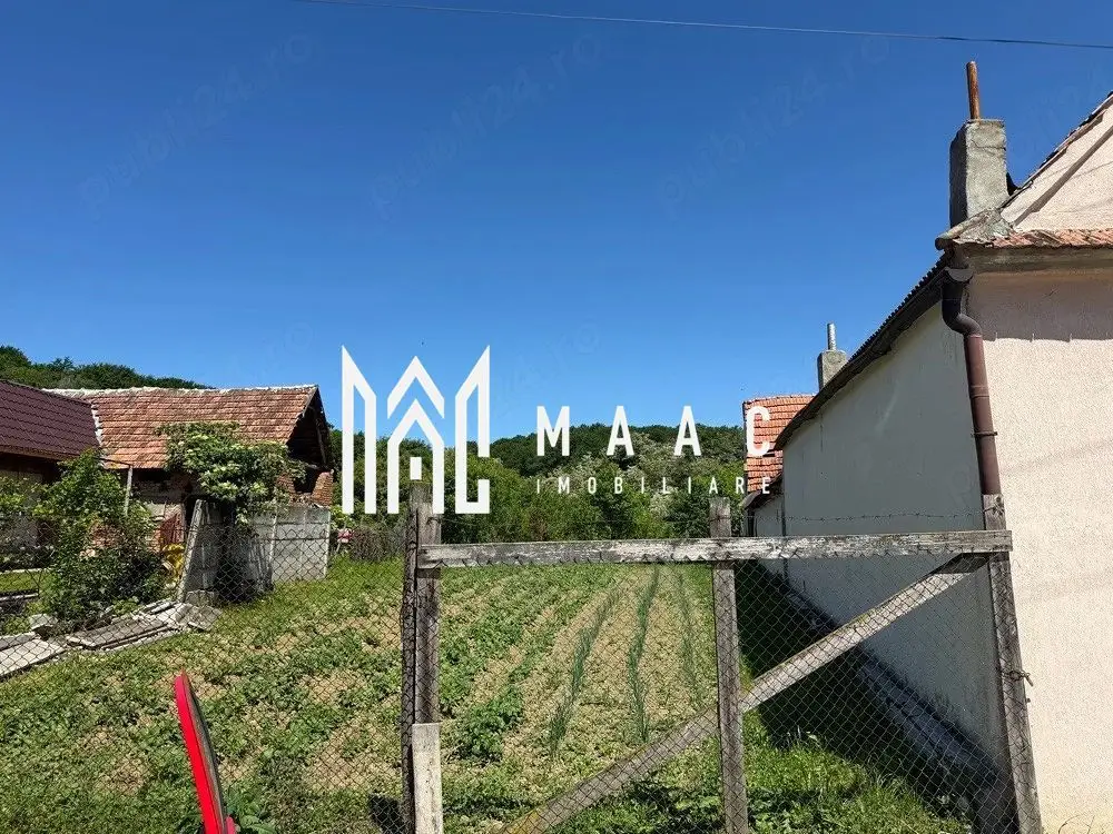 Teren intravilan 600 mp | Bradu | curent și gaz la poartă