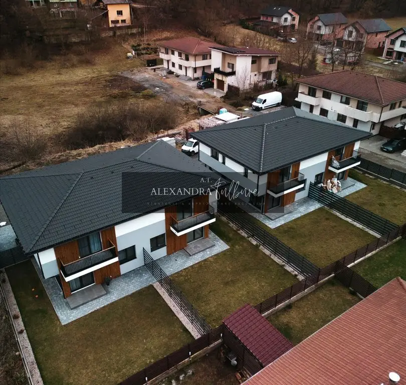 Duplex 4 camere | 120 mp utili | 180 mp curte | P+ET+POD | Floresti