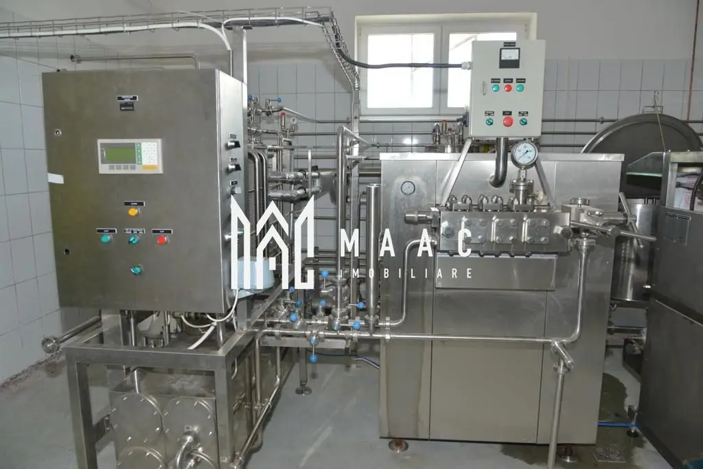 Fabrica de lactate utilata Sibiu