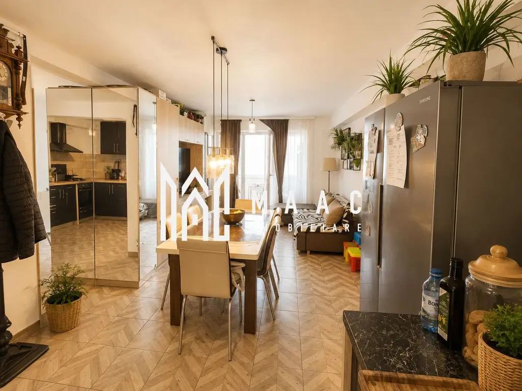 Apartament 3 camere | Etaj 1 | 2 bai | 2 Balcoane | Bloc nou