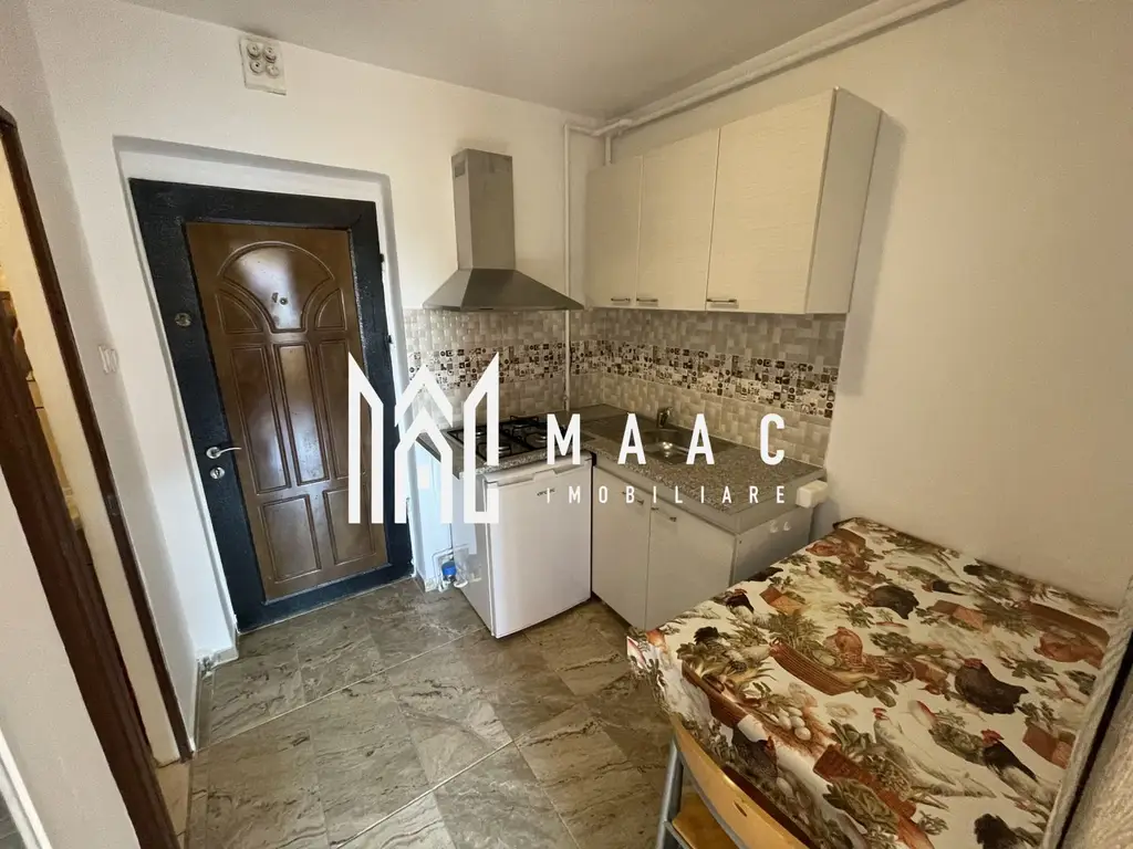 Apartament 1 cameră semidecomandat | Trei Stejari, Sibiu | 23 mp, etaj 3