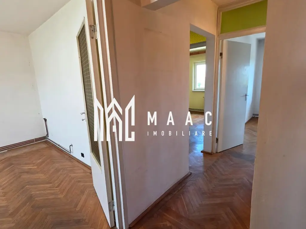 Apartament de vanzare Sibiu 3 camere decomandat | Strand | 2 bai, 2 balcoane