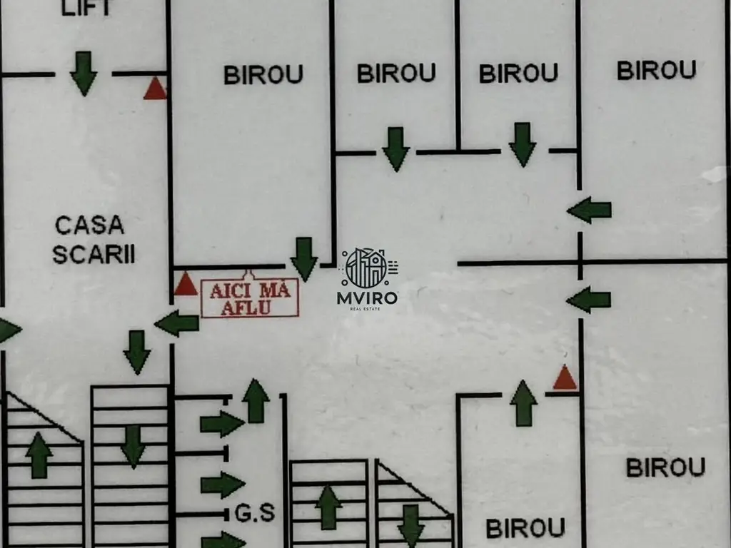 Spatiu comercial / birouri duplex de inchiriat in zona Grozavesti - comision 0%
