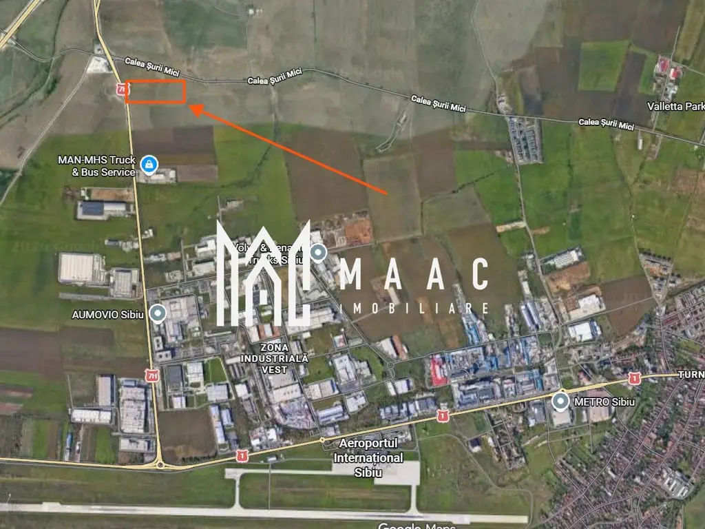 Teren intravilan I 19.235 mp I Front 79 m I Industrial Vest