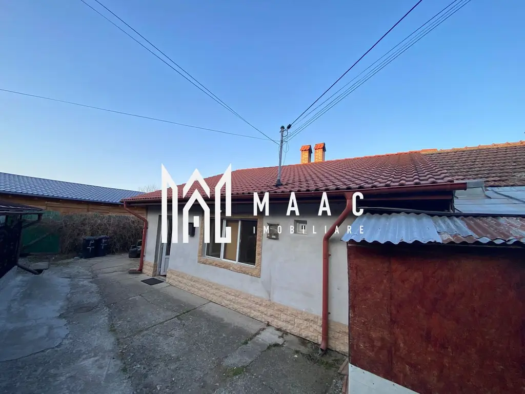 Casă 2 camere | 64.8 MPU | Acoperiș nou | 15 min de Sibiu | Tălmaciu