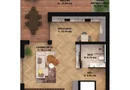 Apartament nou, 2 camere, 281 800 Euro. Comision 0.