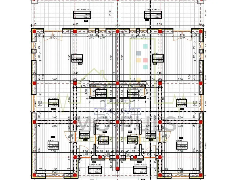 Duplex Dumbravita. 4 Dormitoare. 3 Bai
