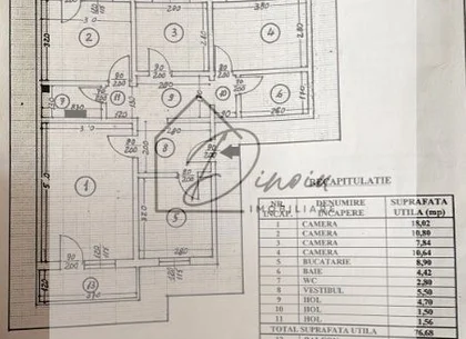 Apartament decomandat 4 camere Colentina I etaj 4/4 I bloc 1986