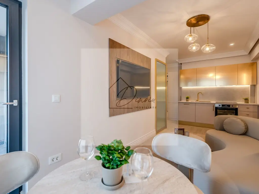 Studio dublu Ivory Residence Pipera I lux mobilat I balcon I COM0%