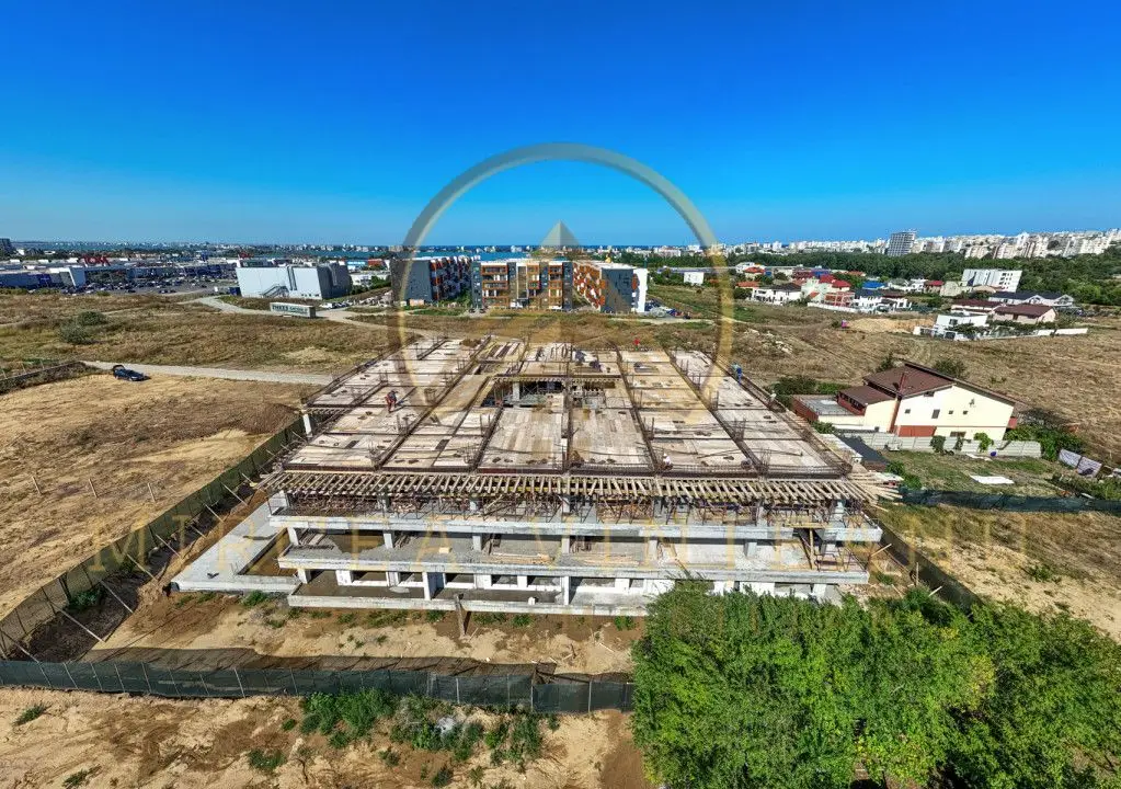 Tomis Nord - Vanzare apartament decomandat cu 2 camere,  bloc nou.