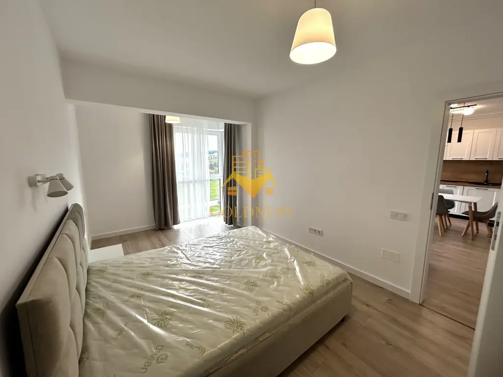 2 camere open space, Modern, Parcare, Oncos, Floresti