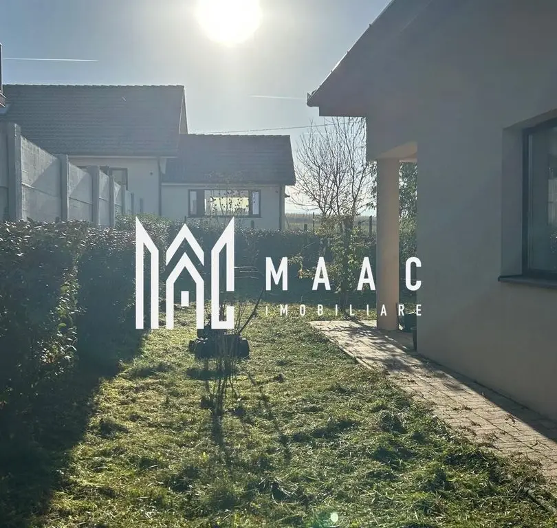 Casă modernă pe un singur nivel | 116 mp utili | Mansardabilă | Șura Mică